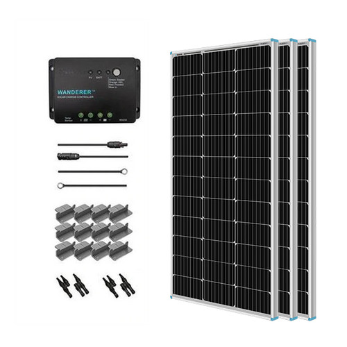 Kit autonome solaire 30W 12V écosolaire® - Ecosolaire