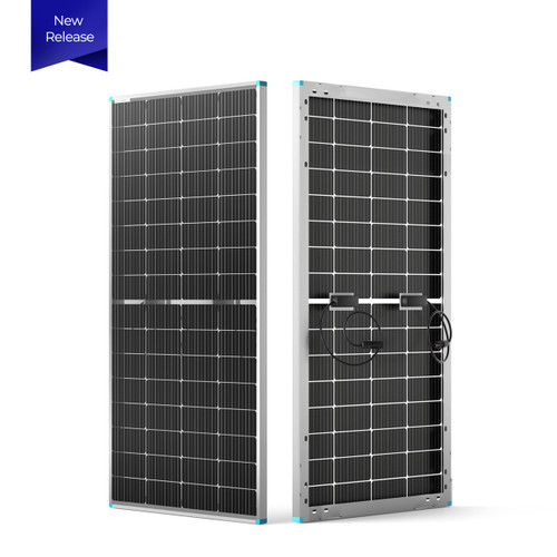Bifacial 220 Watt 12 Volt Monocrystalline Solar Panel