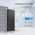 LUCKY DAY 65€ 100 Watt 12 Volt Monocrystalline Solar Panel for RV Motorhome Boat with free Mounting Z Bracket