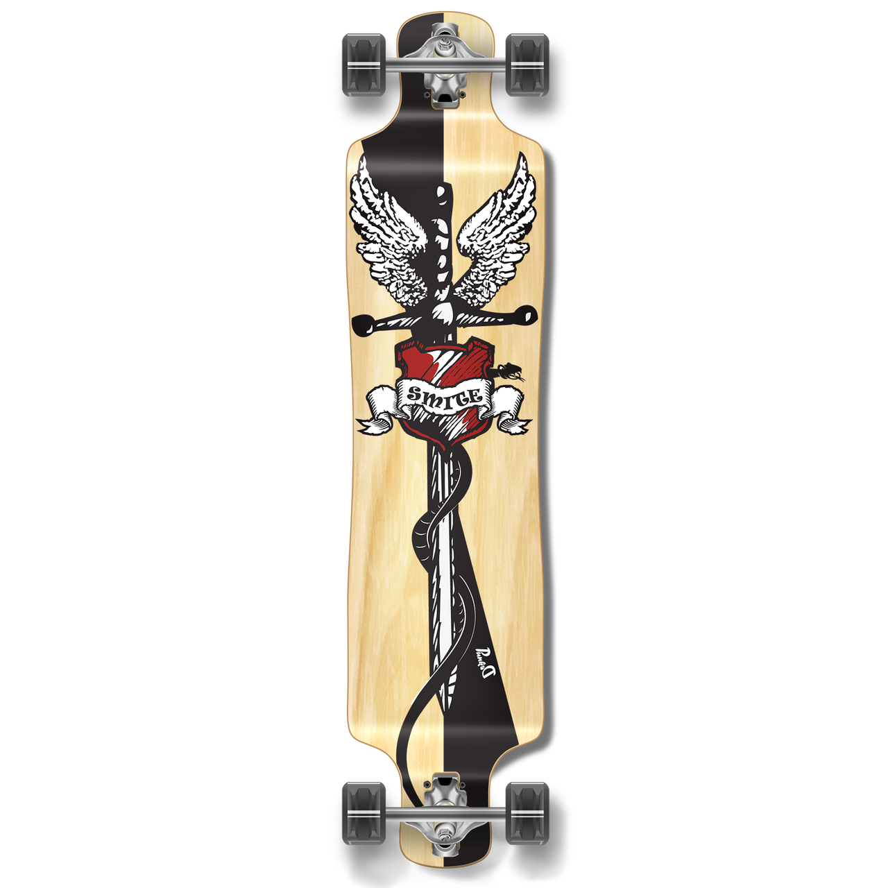 Low Riding Longboard Smite Lowrider Longboard Complete