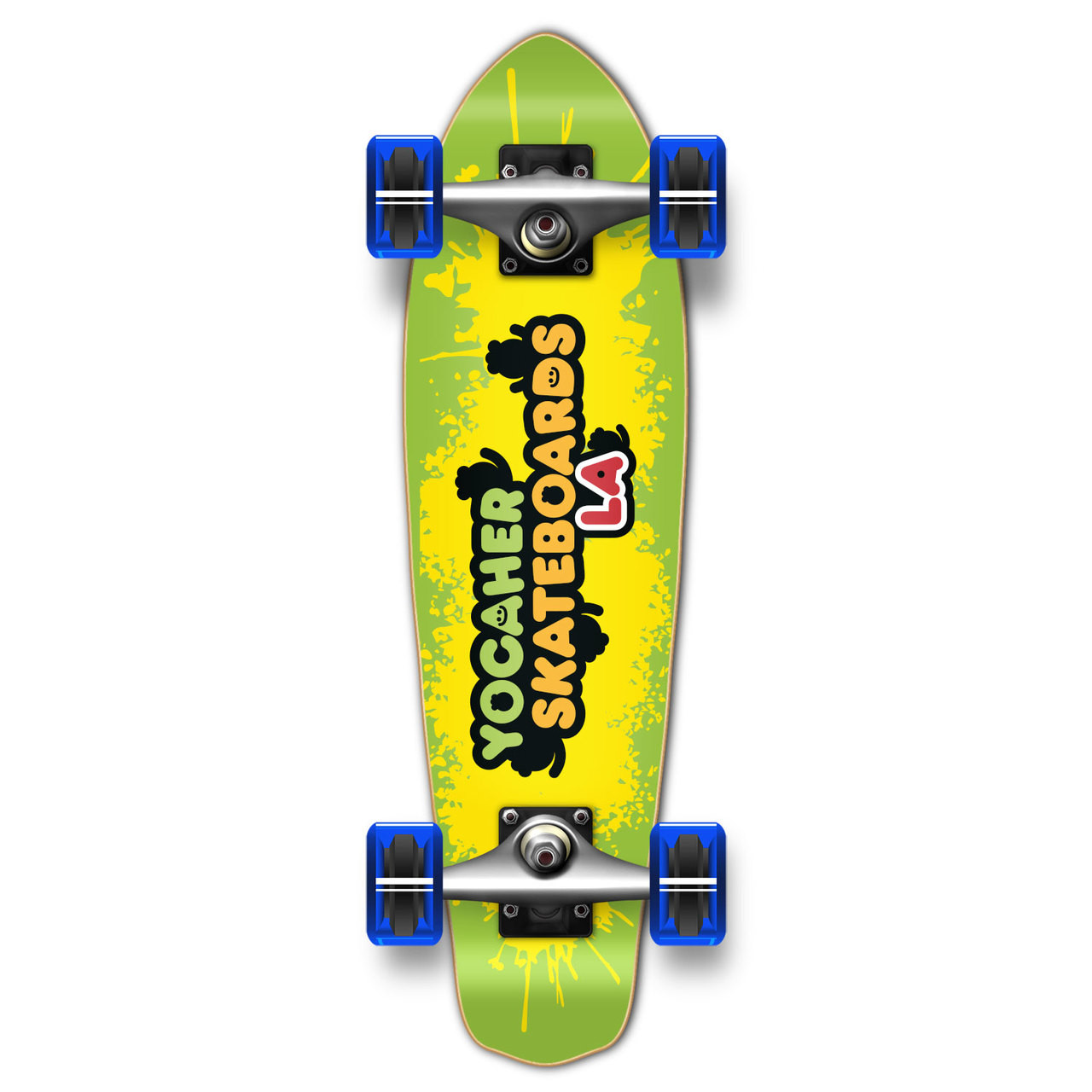 Yocaher Complete Micro Cruiser Skateboard Longboard CANDY Series