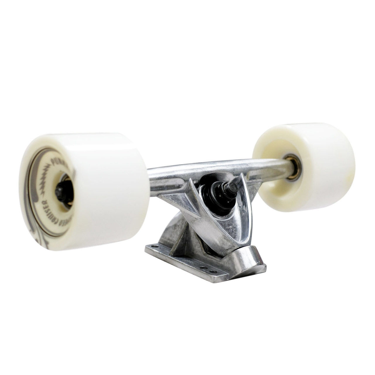 Punked Kicktail Tiedye Original Longboard Complete