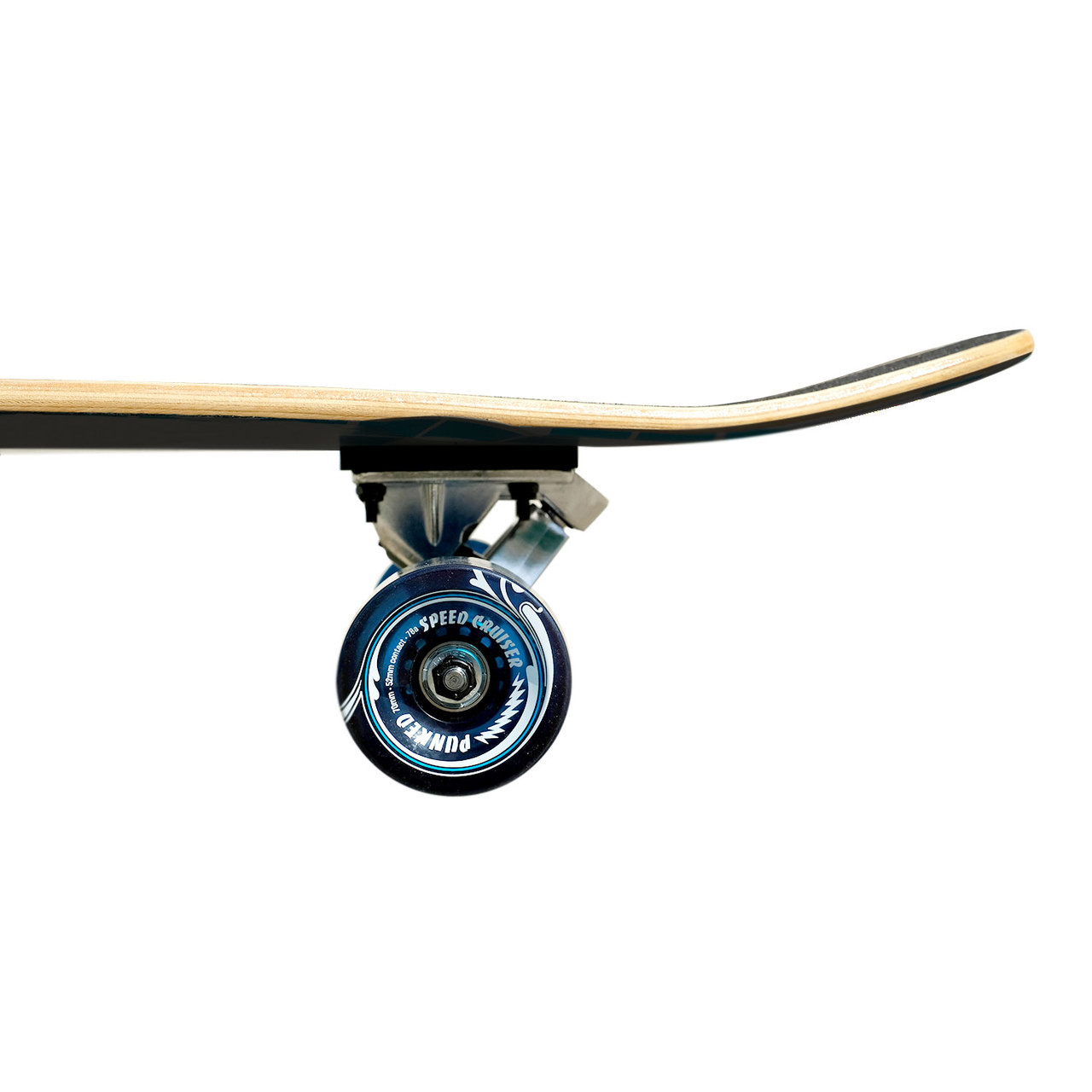 Punked Kicktail Tsunami Longboard Complete
