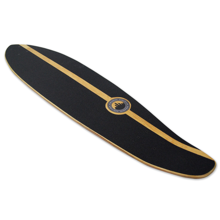 YOCAHER Kicktail Longboard 40