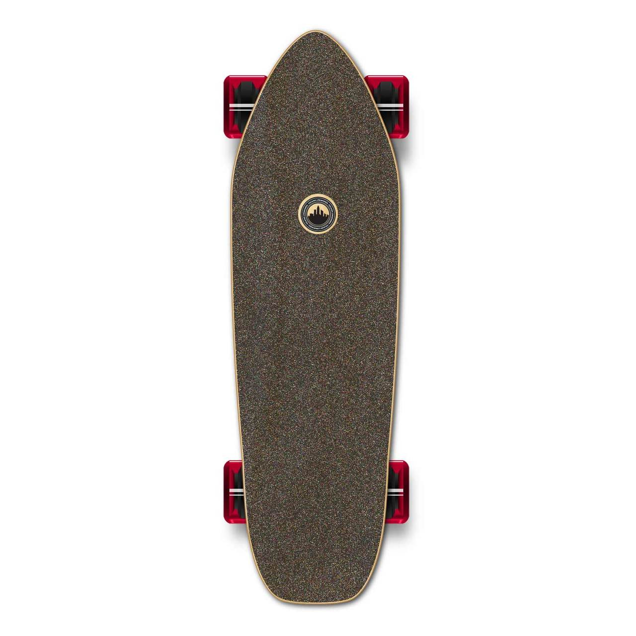 Punked Mini Cruiser Seaside Skateboard Complete