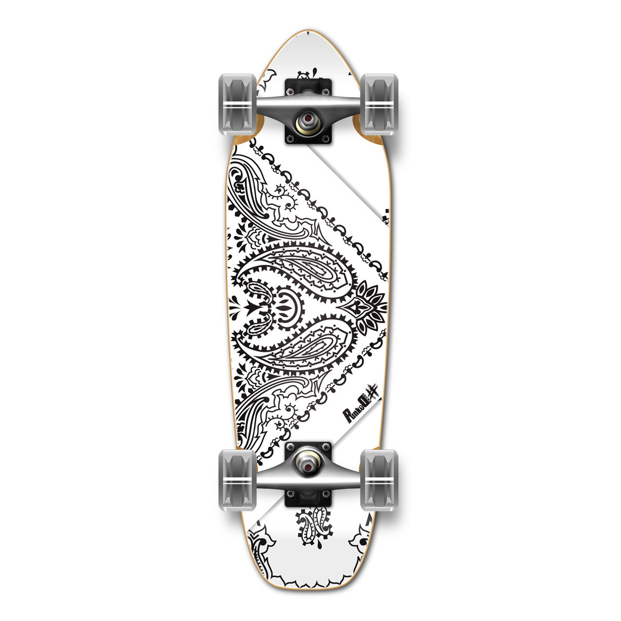Punked Mini Cruiser Bandana Complete Skateboard