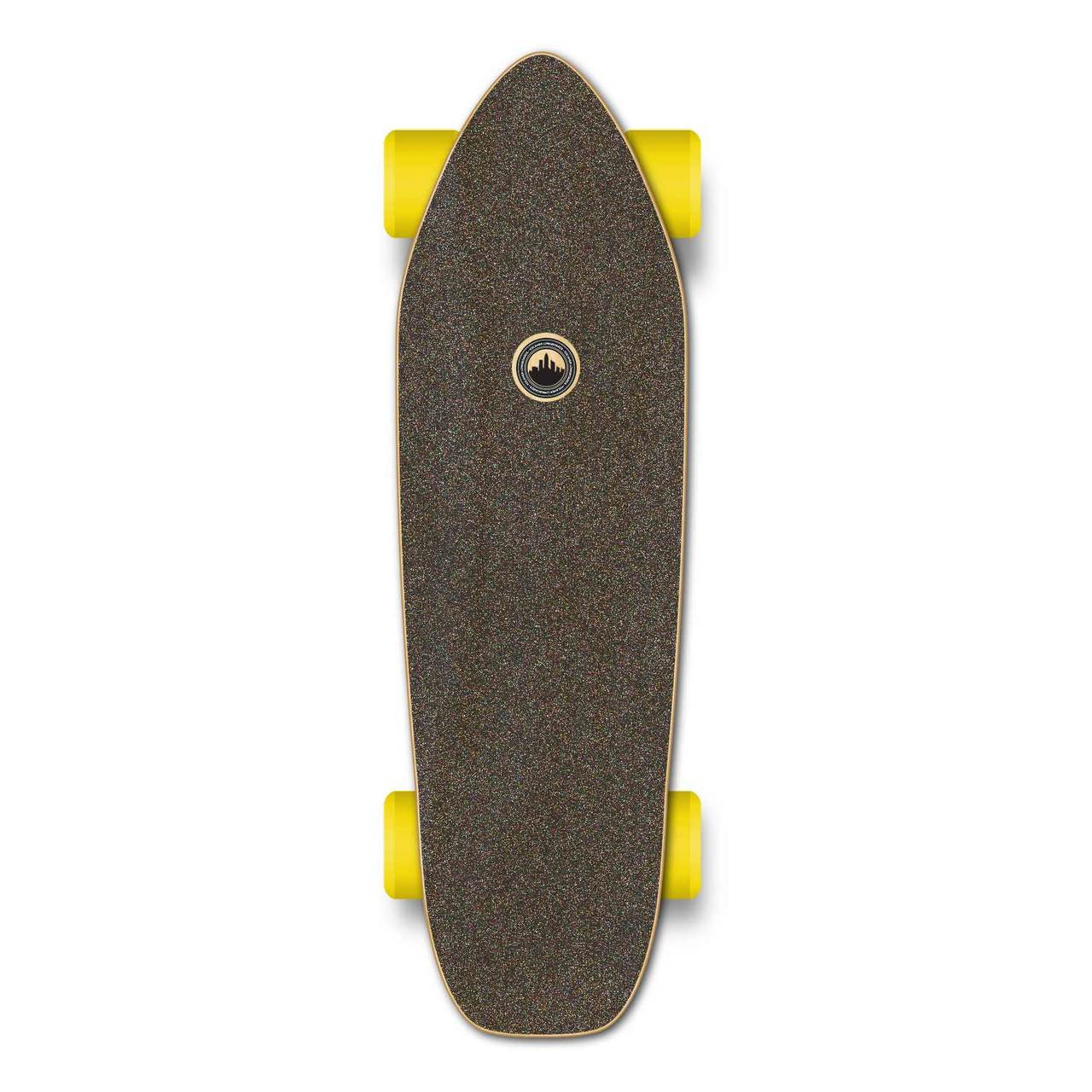 Punked Mini Cruiser Hot Rod Slim Complete Skateboard