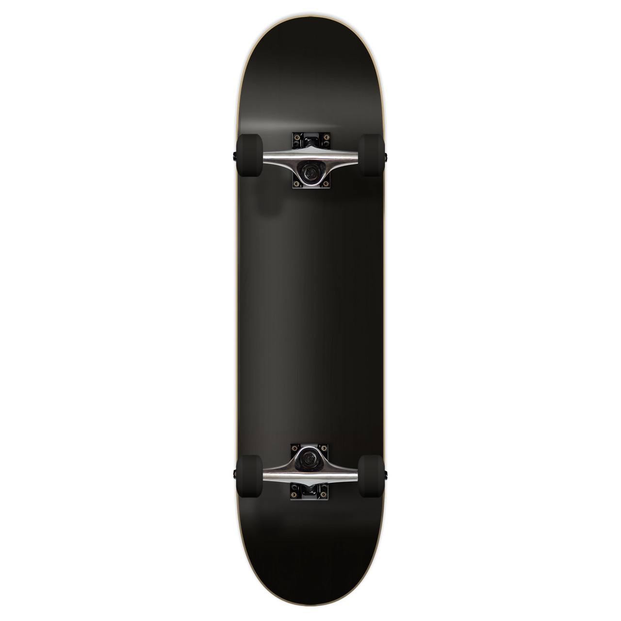 Yocaher Blank Complete 7.75 Skateboard - Stained Black