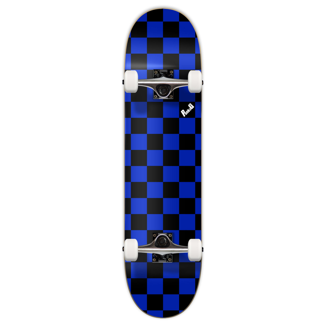 Punked Checkered Skateboard Complete