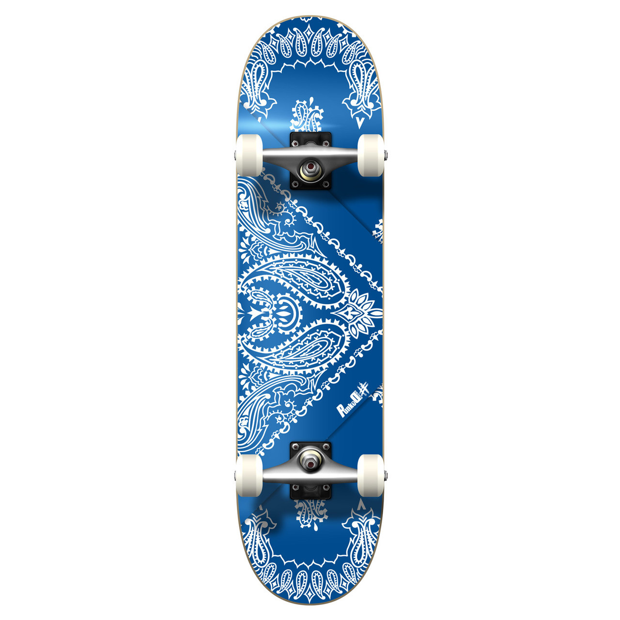 Graphic Complete Skateboard - Bandana Blue