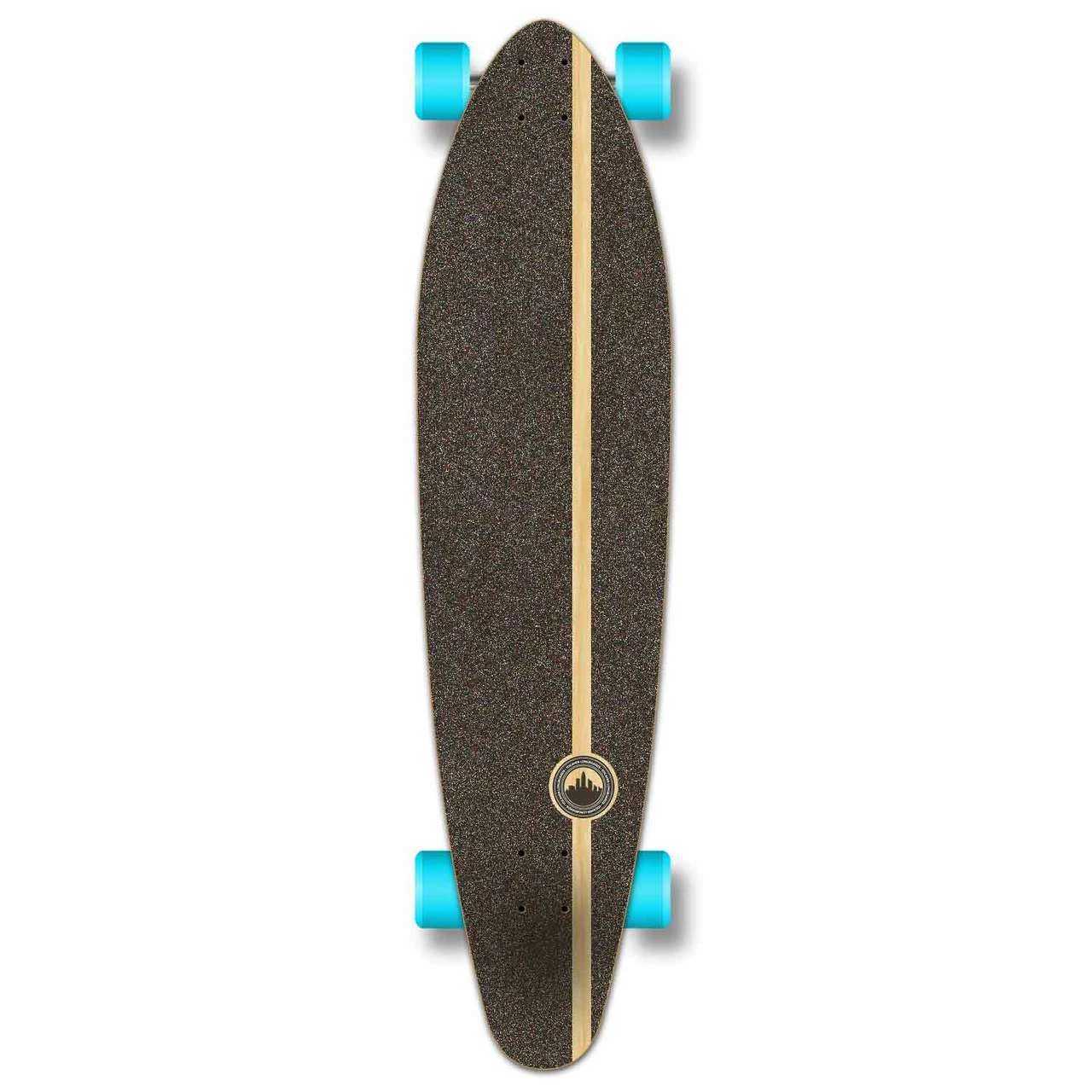 Kicktail Longboard Complete - The Bird Red