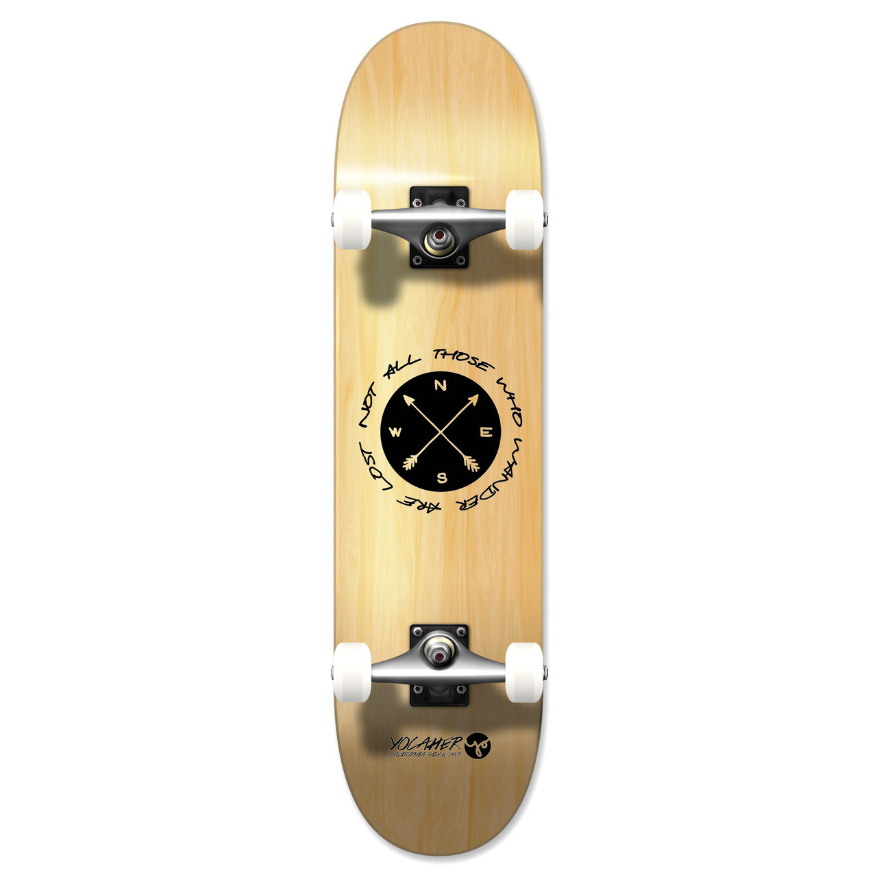 Graphic Complete Skateboard - Wander Natural