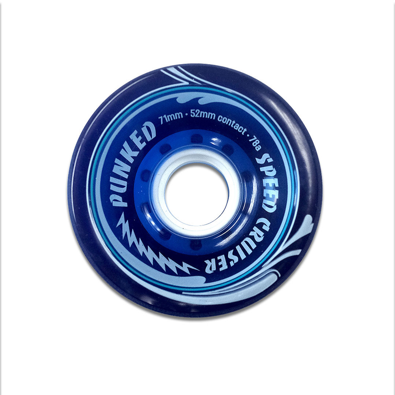 Speed Cruiser 71mm Longboard Wheels - Gel Blue