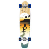Slimkick Longboard Complete - Natural Surfer Slimkick Longboard Complete - Natural Surfer