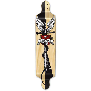 Yocaher Drop Down Longboard Deck - Smite Yocaher Drop Down Longboard Deck - Smite
