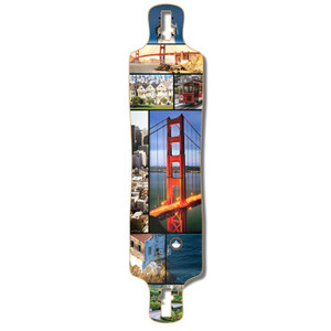 Lowrider San Francisco Longboard Deck Lowrider San Francisco Longboard Deck