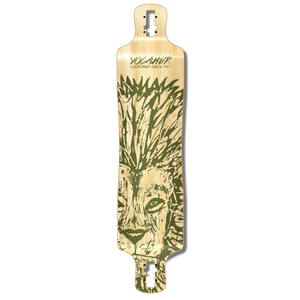 Yocaher Lowrider Longboard Deck - Spirit Animal LION Yocaher Lowrider Longboard Deck - Spirit Animal LION