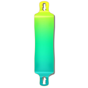 Lowrider Longboard Deck - Gradient Green Lowrider Longboard Deck - Gradient Green