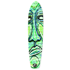 Slimkick Longboard Deck - Countdown Slimkick Longboard Deck - Countdown