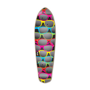 Micro Cruiser Deck - Shades Black Micro Cruiser Deck - Shades Black