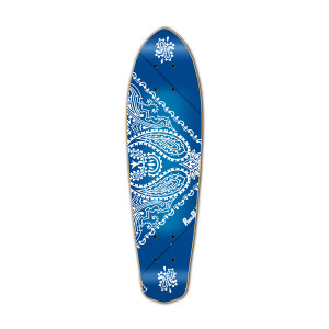 Yocaher Micro Cruiser Deck - Bandana Blue Yocaher Micro Cruiser Deck - Bandana Blue