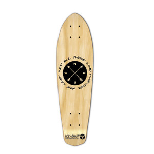 Yocaher Micro Cruiser Deck - Wander Natural Yocaher Micro Cruiser Deck - Wander Natural