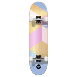 Yocaher Graphic Complete 7.75" Skateboard - Geometric Series - Purple Yocaher Graphic Complete 7.75" Skateboard - Geometric Series - Purple