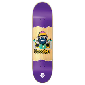 Yocaher Graphic Skateboard Deck - Chimp Series - Speak No Evil Yocaher Graphic Skateboard Deck - Chimp Series - Speak No Evil