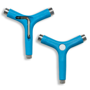 TURBO Y-Wrench Skateboard Tool Blue Brand New