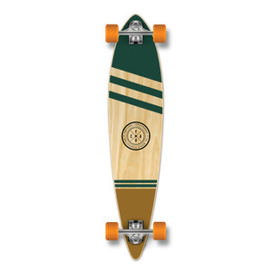 YOCAHER Pintail Longboard Complete - Earth Series Mountain