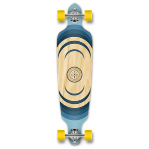 Yocaher Drop Through Longboard Complete - Earth Series - Ripple Yocaher Drop Through Longboard Complete - Earth Series - Ripple