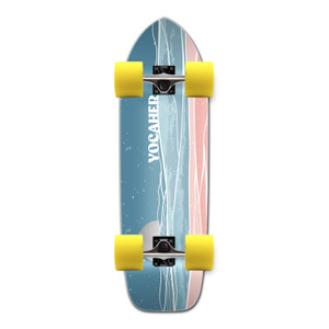 Yocaher Old School Longboard Complete - Horizon Night Yocaher Old School Longboard Complete - Horizon Night