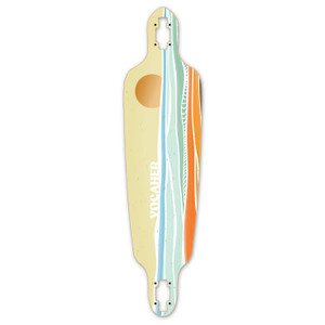 Yocaher Drop Through Longboard Deck - Horizon Day Yocaher Drop Through Longboard Deck - Horizon Day