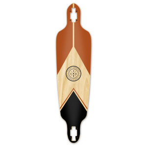 Yocaher Drop Through Longboard Deck - Earth Series - Mountain Yocaher Drop Through Longboard Deck - Earth Series - Mountain