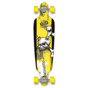 Yocaher Drop Through Longboard Complete - YSkull Yocaher Drop Through Longboard Complete - YSkull