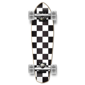 Yocaher Complete Micro Cruiser - Checker White