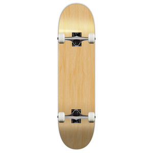 Yocaher Blank Complete 7.75" Skateboard - Natural Yocaher Blank Complete 7.75" Skateboard - Natural