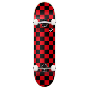 Punked Checkered Skateboard Complete