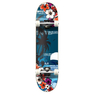 Yocaher Graphic Complete 7.75" Skateboard - Tropical Night Yocaher Graphic Complete 7.75" Skateboard - Tropical Night