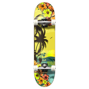 Yocaher Graphic Complete 7.75" Skateboard - Tropical Day Yocaher Graphic Complete 7.75" Skateboard - Tropical Day