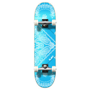 Yocaher Graphic Complete 7.75" Skateboard - Bandana SkyBlue Yocaher Graphic Complete 7.75" Skateboard - Bandana SkyBlue
