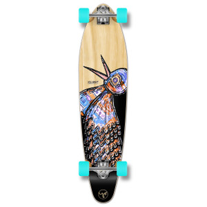 Kicktail Longboard Complete - The Bird Natural Kicktail Longboard Complete - The Bird Natural