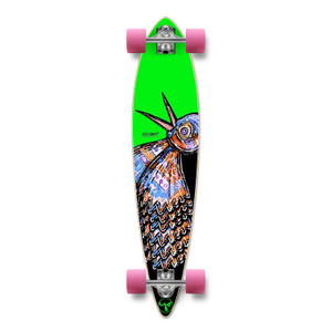 Yocaher Pintail Longboard Complete - The Bird Green Yocaher Pintail Longboard Complete - The Bird Green