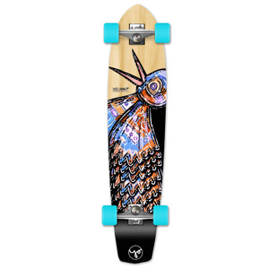 Slimkick Longboard Complete - The Bird Natural Slimkick Longboard Complete - The Bird Natural