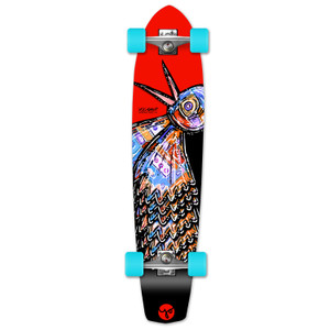 Slimkick Longboard Complete - The Bird Red Slimkick Longboard Complete - The Bird Red