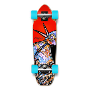 Yocaher Complete Mini Cruiser - The Bird Red Yocaher Complete Mini Cruiser - The Bird Red