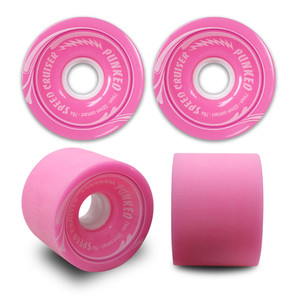 Speed Cruiser 71mm Longboard Wheels - Solid Pink