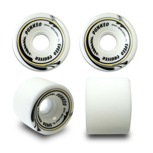 Speed Cruiser 62mm Longboard Wheels - Solid White Speed Cruiser 62mm Longboard Wheels - Solid White