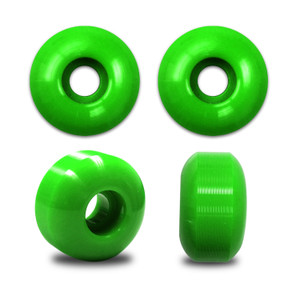 Green BLANK Skateboard WHEELS 52mm (Set of 4) Green BLANK Skateboard WHEELS 52mm (Set of 4)
