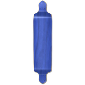 Yocaher Drop Down Blank Longboard Deck - Stained Blue Yocaher Drop Down Blank Longboard Deck - Stained Blue